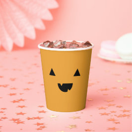 かわいいカボチャのハロウィーン 紙コップ