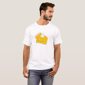 かわいいカボチャのパイスライス Tシャツ (正面フル)