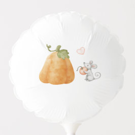 かわいいカボチャのマウス秋ベビーシャワー バルーン