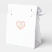 かわいいカボチャのマウス 秋のベイビーシャワー フェイバーボックス (裏面サイド)