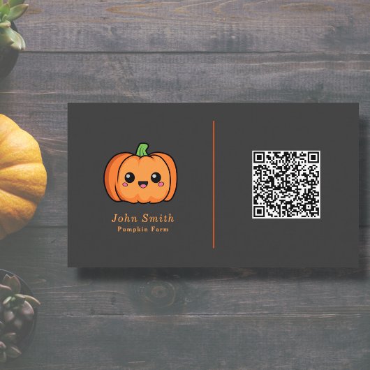 かわいいカボチャの名刺 名刺