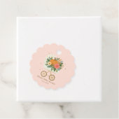 かわいいカボチャの女の赤ちゃんお披露目会 フェイバータグ (インサイチュ)