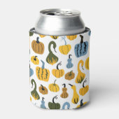 かわいいカボチャの漫画の手描き 缶クーラー (缶正面)
