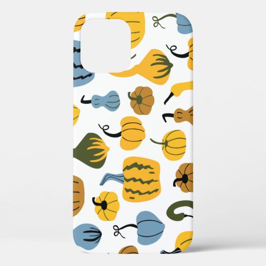 かわいいカボチャの漫画の手描き Case-Mate iPhoneケース (裏面)