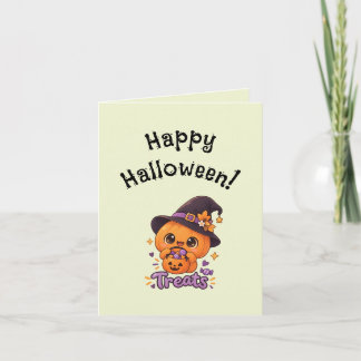 かわいいカボチャキャラクター 🎃🧡 カード