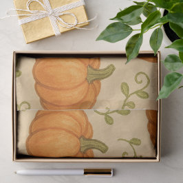 かわいいカボチャティッシュペーパー – ハロウィーンギフトラッピング 薄葉紙