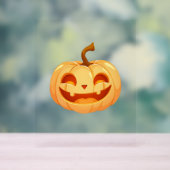 かわいいカボチャハロウィーンのカボチャのちょうちんタートルシーハロウィーンC アクリルサイン (ニュートラル)