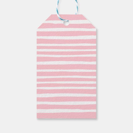 かわいいカボチャフローラ赤ちゃんシャワーありがとうお願い ギフトタグ (裏面)