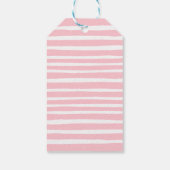 かわいいカボチャフローラ1歳の誕生日ありがとう ギフトタグ (裏面)