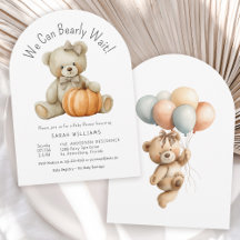 かわいいカボチャ女の子の赤ちゃんシャワーを待つことができる