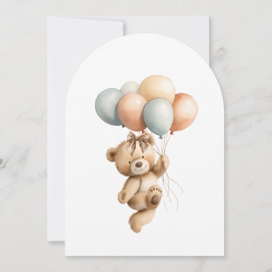 かわいいカボチャ女の子の赤ちゃんシャワーを待つことができる 招待状 (裏面)