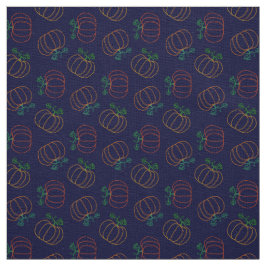 かわいいカボチャ柄秋秋の感謝祭 ファブリック