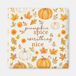 かわいいカボチャ柄 | サンクスギビング マグネット