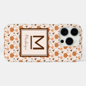 かわいいカボチャ柄 Case-Mate iPhoneケース (裏面 (横))