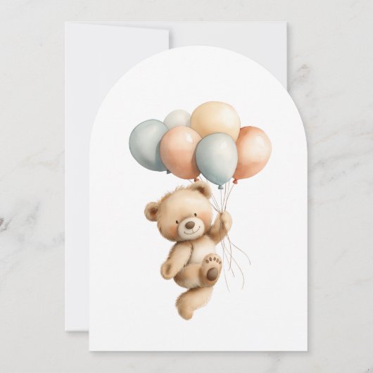 かわいいカボチャ男の子の赤ちゃんシャワーを待つことができる 招待状 (裏面)