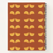 かわいいカボチャ秋レシピ ノートブック (裏面)