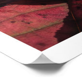 かわいいカボチャ秋写真の暖かい農家の装飾 ポスター (角)