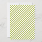 かわいいカボチャ誕生日 招待状 (裏面)