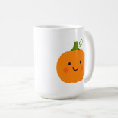 かわいいカボチャ コーヒーマグカップ (正面右)