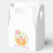 かわいいカボチャ&バルーン秋1stバースデーガール フェイバーボックス (オープン)