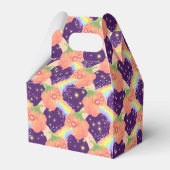 かわいいカボチャ，レインボー銀河系，かわいい フェイバーボックス (裏面サイド)