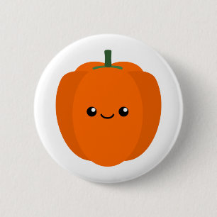 かわいいカボチャ 缶バッジ