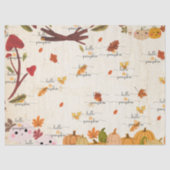 かわいいカボチャ 薄葉紙 (正面)