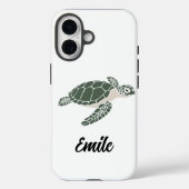 かわいいカメのスマホケース Case-Mate iPhoneケース (裏面)