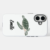 かわいいカメのスマホケース Case-Mate iPhoneケース (裏面 (横))