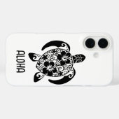 かわいいカメのスマホケース Case-Mate iPhoneケース (裏面 (横))