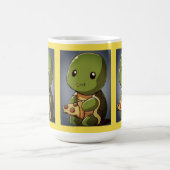 かわいいカメのマグ モーフィングマグカップ (中央)