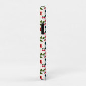 かわいいカメの花柄   Case-Mate iPhoneケース (裏面/右)