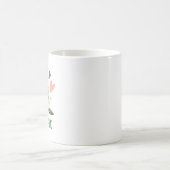 かわいいカメの芸術 コーヒーマグカップ (中央)