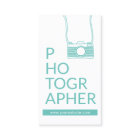 かわいいカメラ撮影光ティール（緑がかった色）写真家