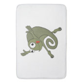 かわいいカメレオン バスマット (正面縦)