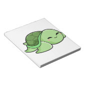 かわいいカメ1 ノートパッド (アングル)