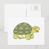 かわいいカメ ポストカード (正面/裏面)
