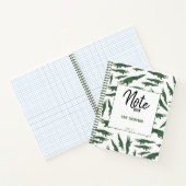 かわいいカメ・ワニの柄 ノートブック (内部)