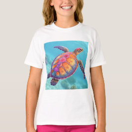 かわいいカメ Tシャツ