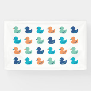 かわいいカモのパドリングII 横断幕