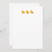 かわいいカモの里|過去記事 サンキューカード (正面/裏面)