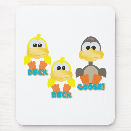 かわいいカモガチョウ マウスパッド (正面)