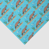 かわいいカモノハシのスイミングアニメ 薄葉紙 (詳細)