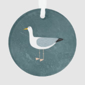 かわいいカモメ オーナメント (裏面)
