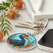 かわいいカモ キーホルダー (正面右)