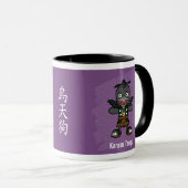 かわいいカラス天狗妖怪 - 日本の伝承 マグカップ (正面右)