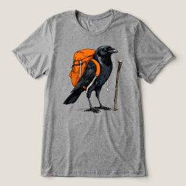 かわいいカラス バックパッカー トライブレンドTシャツ