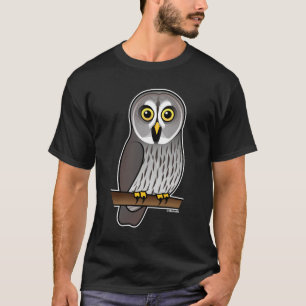 かわいいカラフトフクロウ Tシャツ
