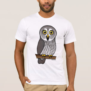 かわいいカラフトフクロウ Tシャツ
