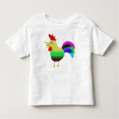 かわいいカラフルおもしろいのTシャツのギフトアイディア トドラーTシャツ (正面)